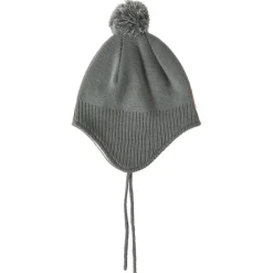 Hot Narvik Helmet Beanie Med Fleecefoder Light Green Barn Accessoarer