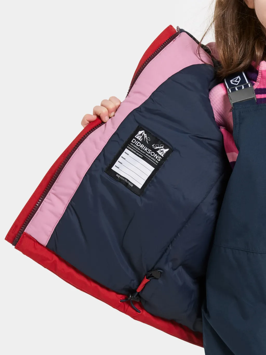 Neptun Kids 4 Jacka Pomme Red Jackor & Kappor