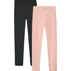 Clearance Nica 2-pack Varma Leggings Rose Black Barn Byxor & Shorts