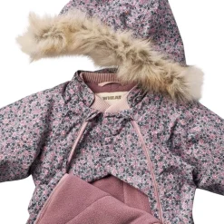 Online Nickie Tech Vinteroverall Winter Flowers Overaller