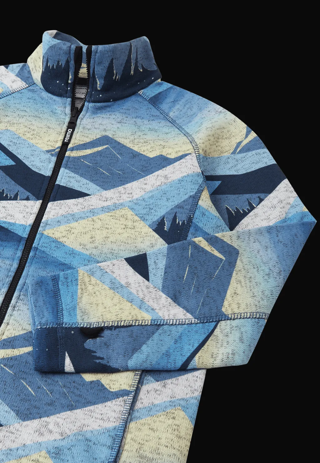 Clearance Niksini Fleecetröja Blue Ocean Barn Fleecekläder