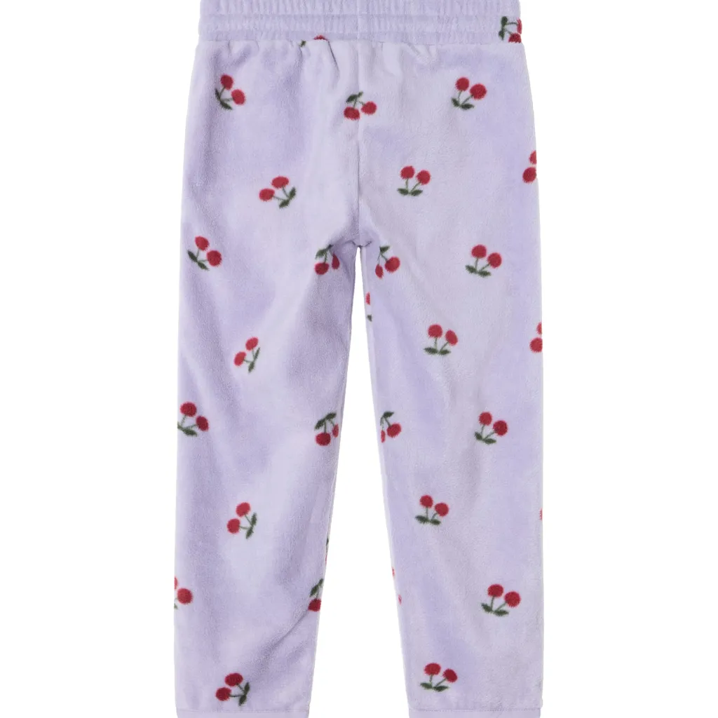 Outlet Northpole Fleecebyxor Violet Cherry Barn Fleecekläder