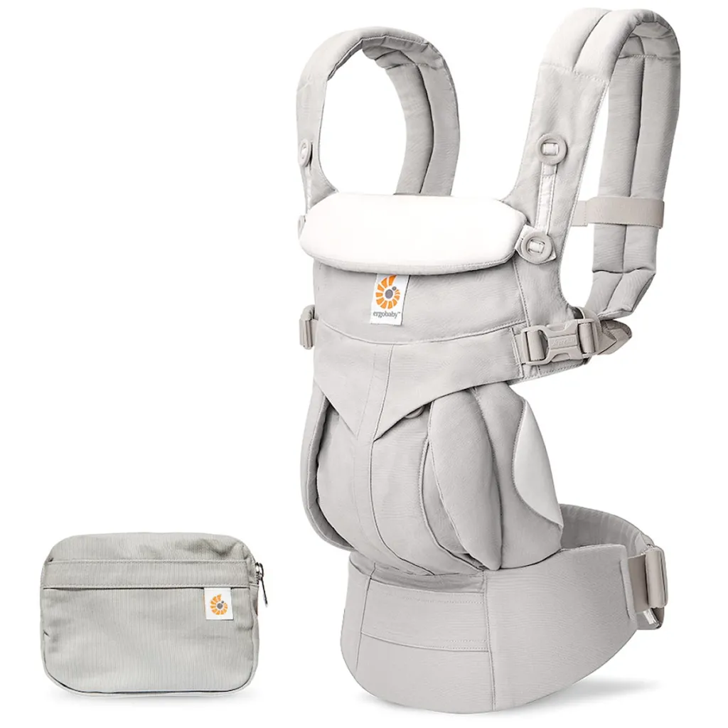 Clearance Omni Classic Cotton Bärsele Pearl Grey Bärselar & Bärsjalar