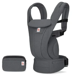 Outlet Omni Deluxe Mesh Bärsele Graphite Grey Bärselar & Bärsjalar