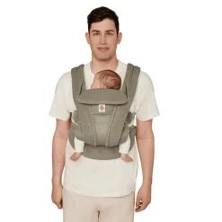 Outlet Omni Deluxe Mesh Bärsele Soft Olive Bärselar & Bärsjalar