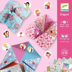 New Origami Loppor I Ljusa Färger Flowers Kreativitet