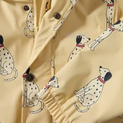 New Orust Regnjacka Pale Yellow Dalmatian Jackor & Kappor