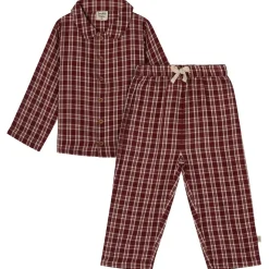 Discount Oskar Pyjamas Christmas Check Barn Sovkläder