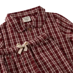 Discount Oskar Pyjamas Christmas Check Barn Sovkläder