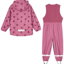 Discount Ottawa Fodrat Regnställ Mauve Hearts Regnställ