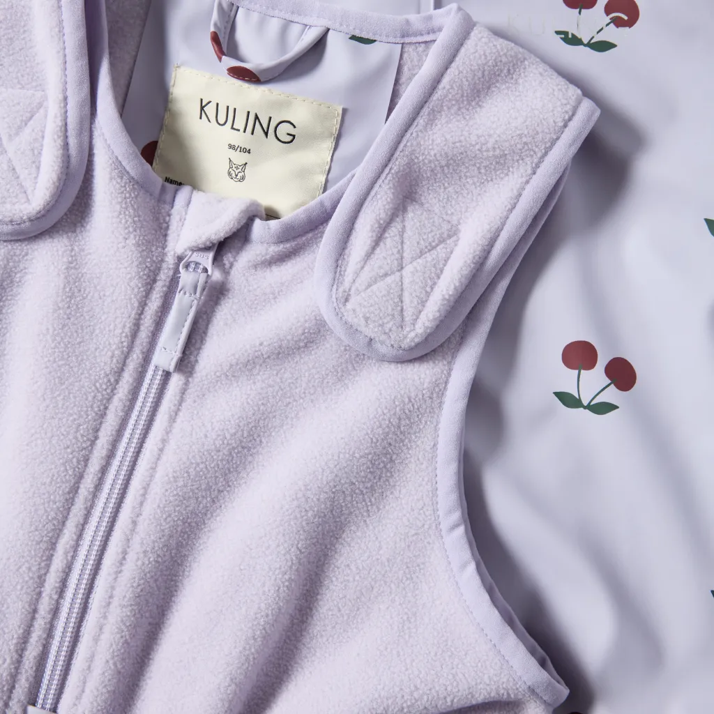 Online Ottawa Fodrat Regnställ Violet Cherry Regnställ