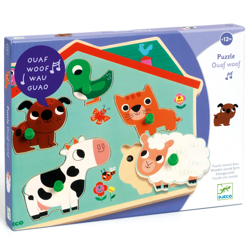 Best Ouaf Woof Ljudpussel Spel & Pussel