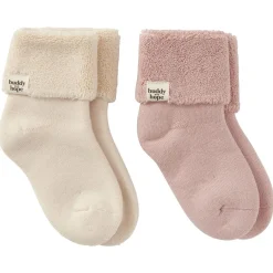 New 2-Pack GOTS Allan Strumpor Off White/Pink Mauve Barn Underkläder