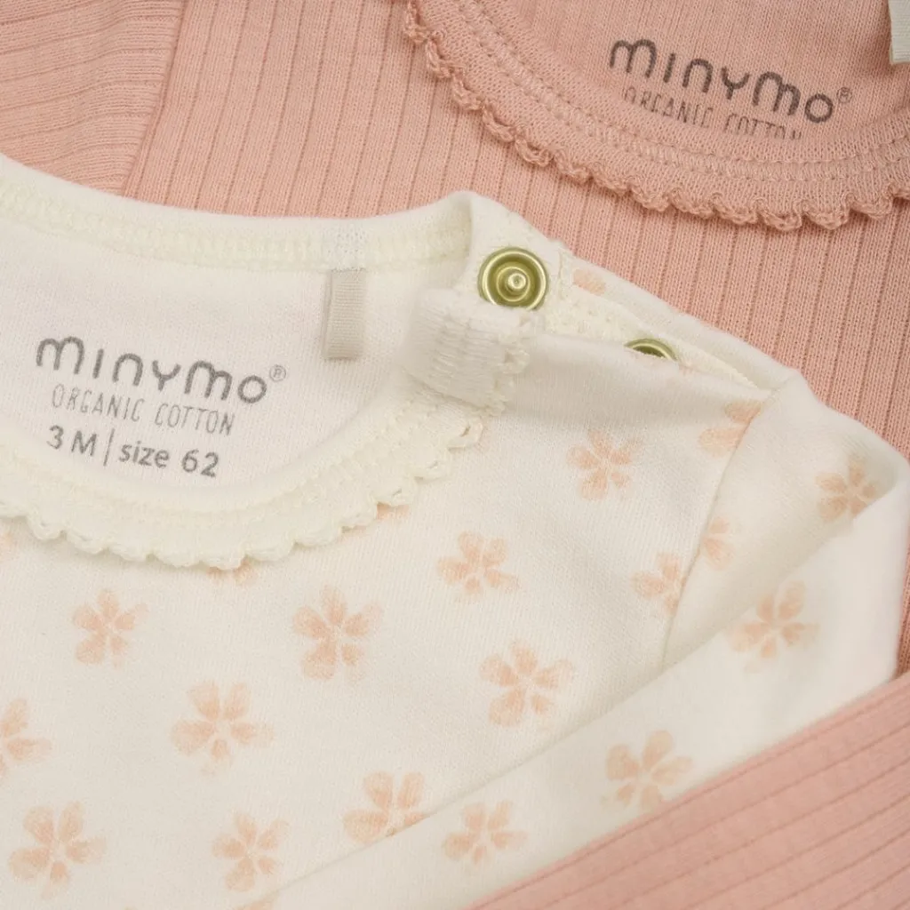 Clearance 2-Pack GOTS Baby Bodies Peach Beige Barn Bodys & Bodysuits