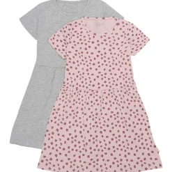 Best 2-pack Klänning Grey Melange Barn Klänningar & Kjolar