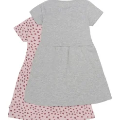 Best 2-pack Klänning Grey Melange Barn Klänningar & Kjolar