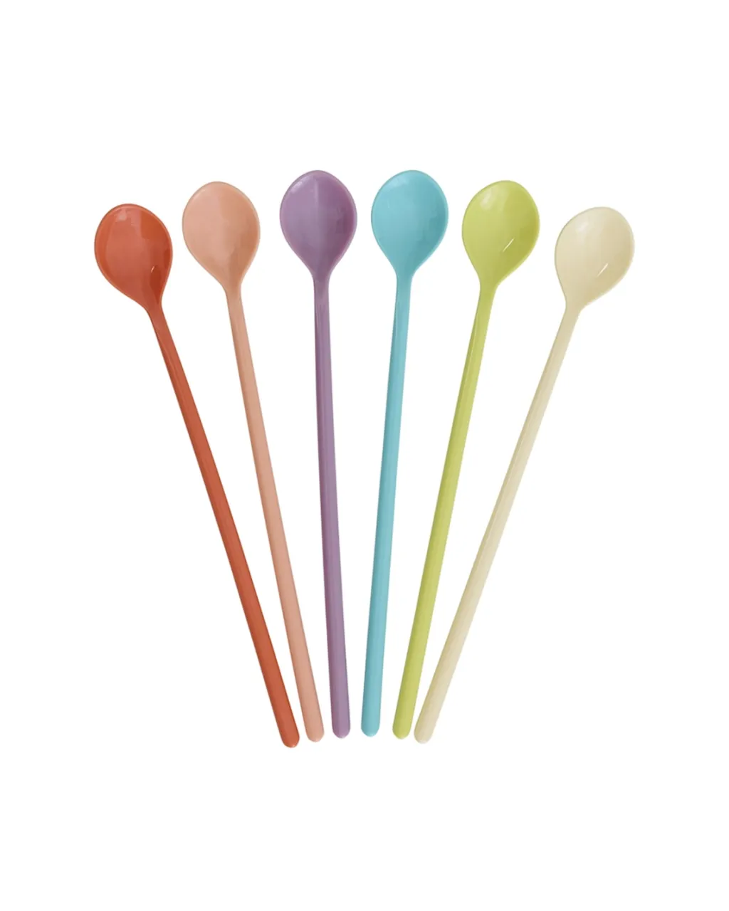 New 6-pack Latteskedar Glory Days Colors Äta & Dricka