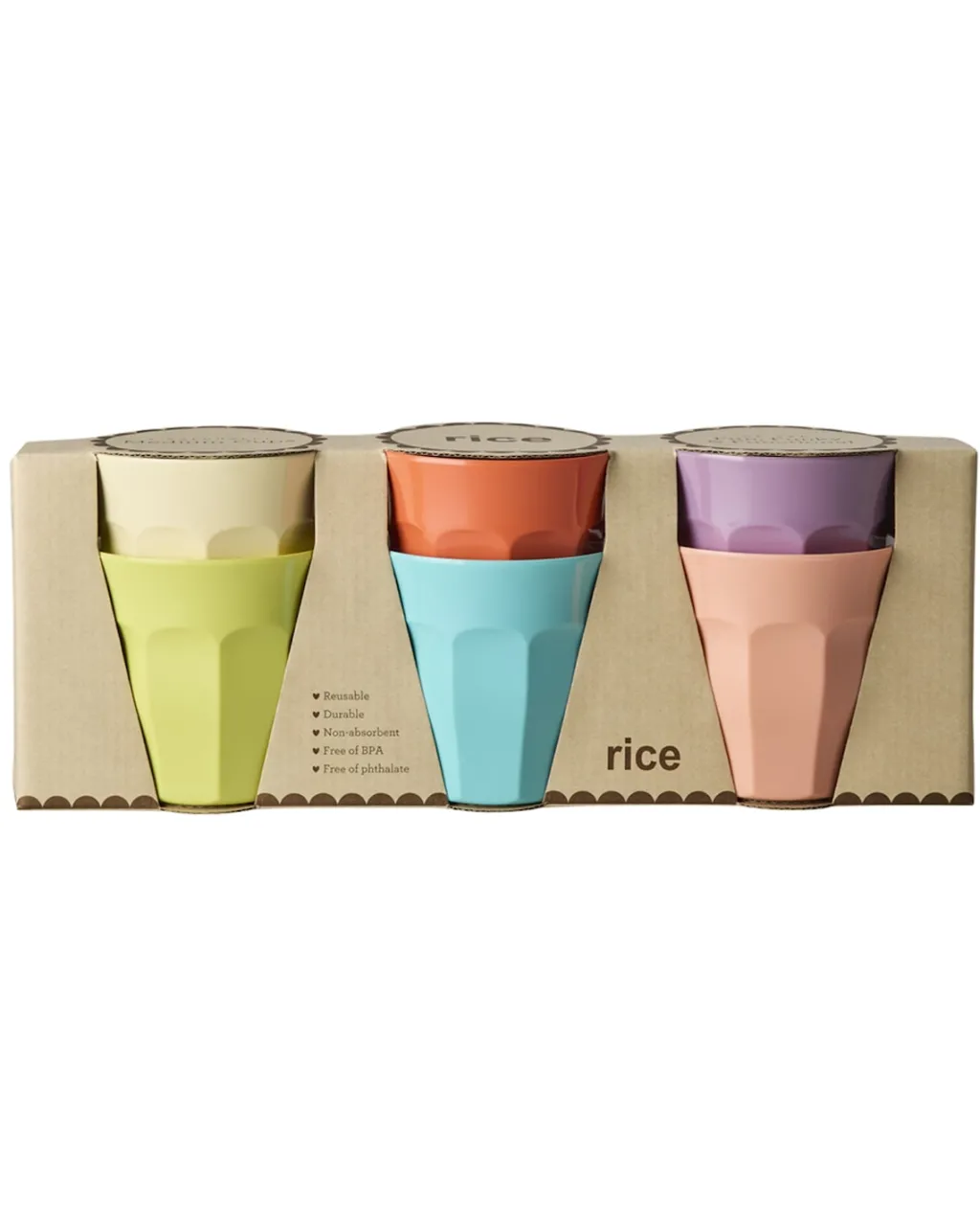 Online 6-pack Medium Koppar Glory Days Colors Äta & Dricka