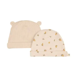 Discount 2-Pack Sigge GOTS Mössor Lemon Barn Accessoarer