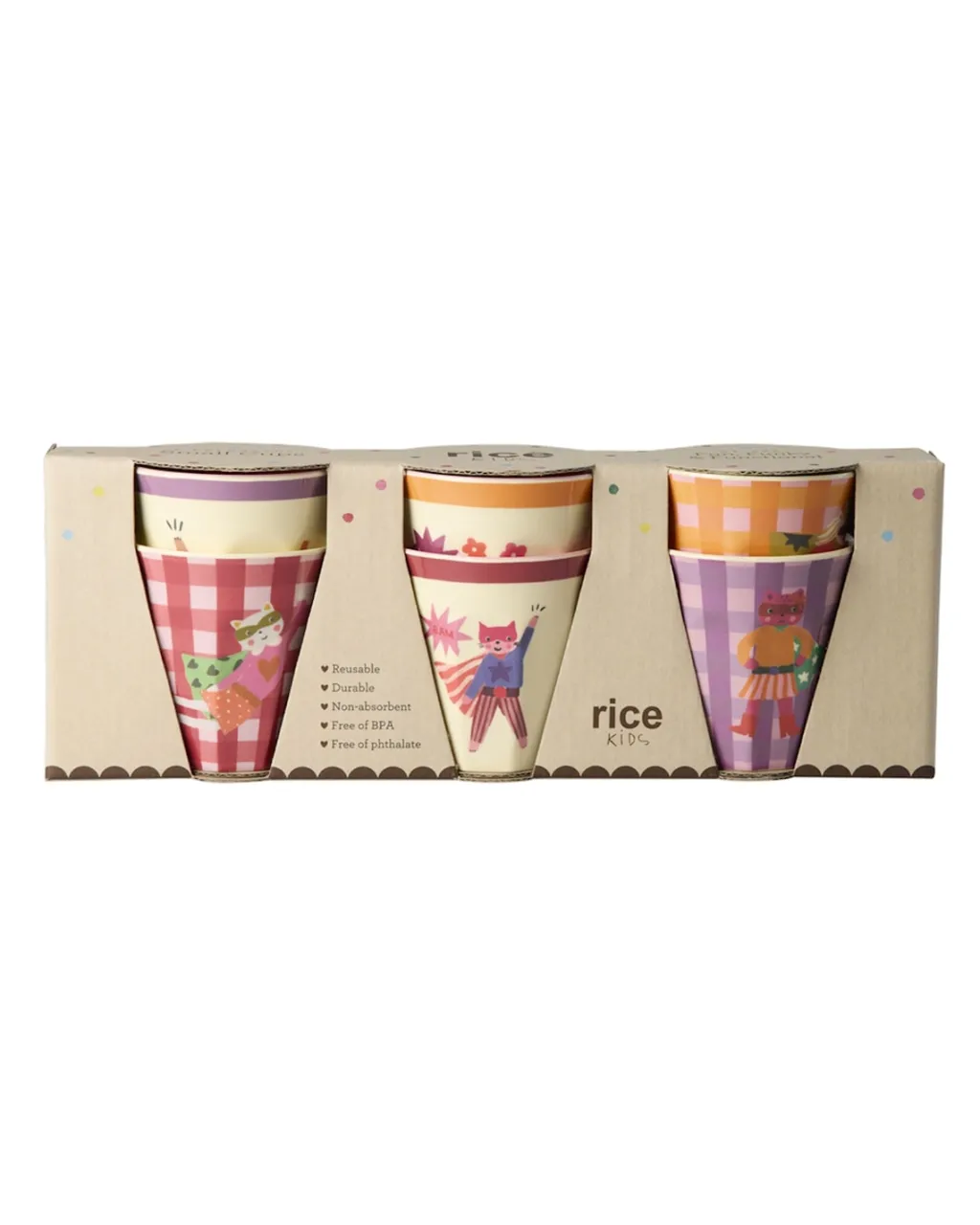 Discount 6-pack Små Koppar Pink Äta & Dricka