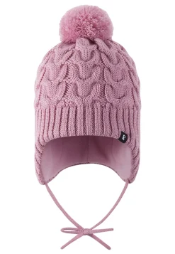 Sale Paljakka Mössa Grey Pink Barn Accessoarer