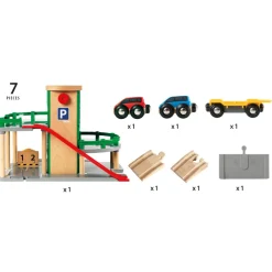 Discount Parkeringshus Multicolor Bilar & Fordon