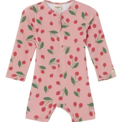 New Paros Mönstrad UV-Dräkt Med Hallon Woody Rose Barn Uv-Kläder & Badkläder