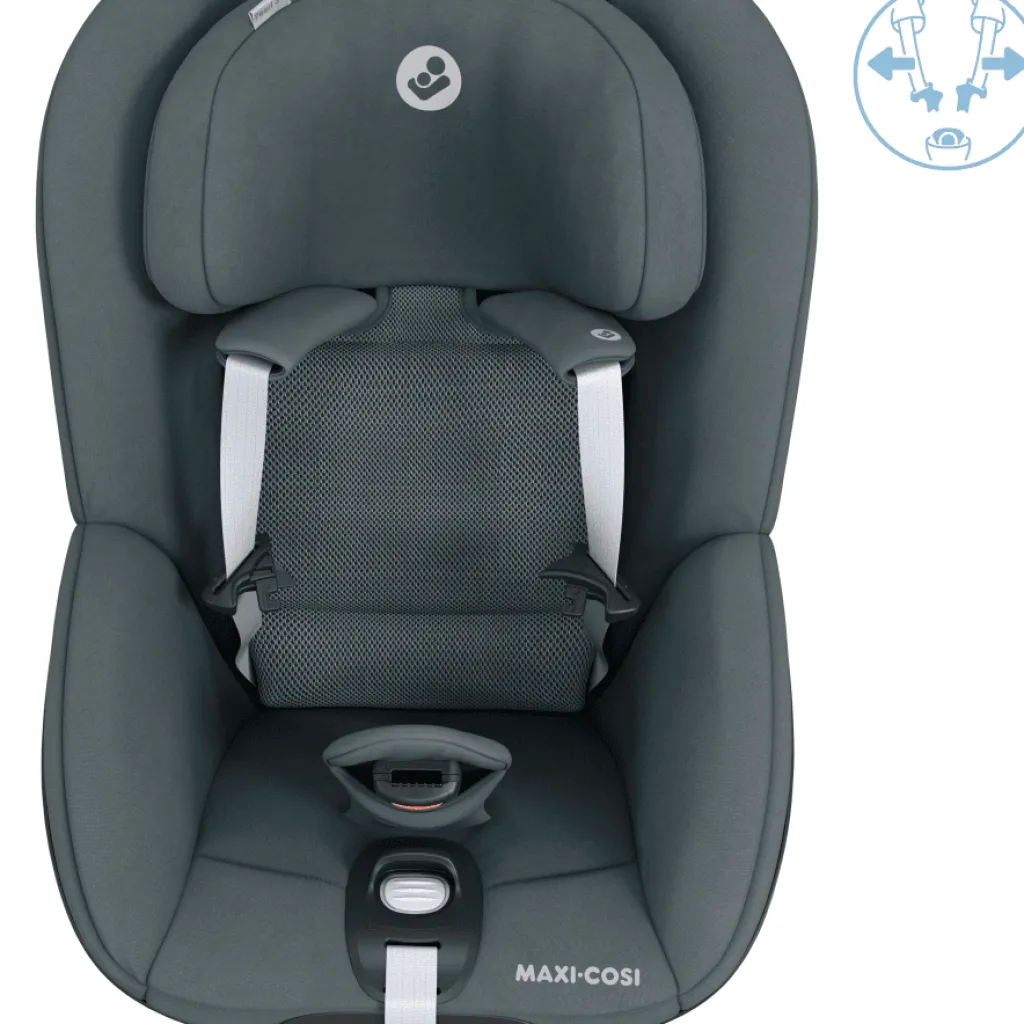 Clearance Pearl 360 Bilbarnstol 3M-4Y / 0-17,4 Kg Authentic Graphite Barn Bilbarnstolar