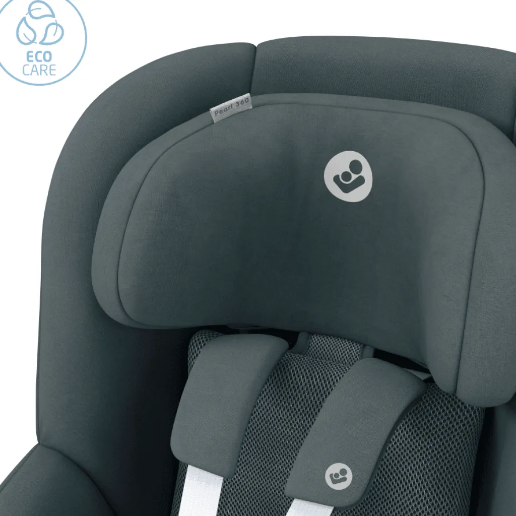 Clearance Pearl 360 Bilbarnstol 3M-4Y / 0-17,4 Kg Authentic Graphite Barn Bilbarnstolar