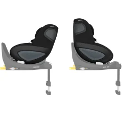 Hot Pearl 360 Bilbarnstol 3M-4Y / 0-17 Kg Authentic Black Barn Bilbarnstolar