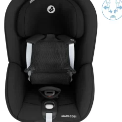 Hot Pearl 360 Bilbarnstol 3M-4Y / 0-17 Kg Authentic Black Barn Bilbarnstolar