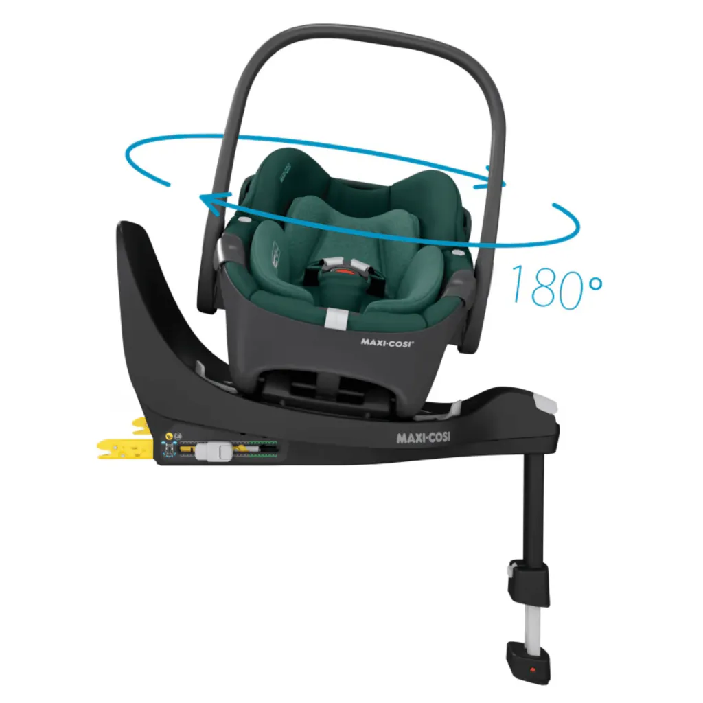 Hot Pebble 360 Babyskydd 0-15M / 0-13 Kg Essential Green Barn Bilbarnstolar