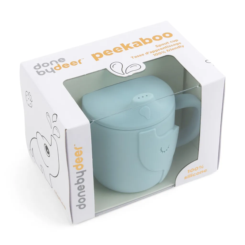 Clearance Peekaboo Spout Cup Elphee Blue Äta & Dricka