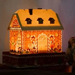 Outlet Pepparkakshus Nattutgåva 3D Pussel Multicolor Spel & Pussel