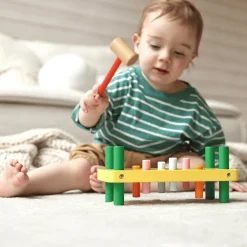 Pippi Bankbänk Yellow Babyleksaker