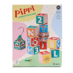Discount Pippi Bokstavsklossar Babyleksaker