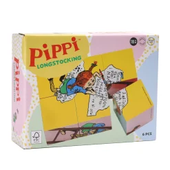 Clearance Pippi Pusselblock - 6 Delar Byggklossar & Lego