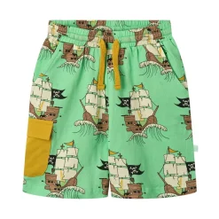 Outlet Pirate Ships Shorts Minty Green Tea Barn Byxor & Shorts
