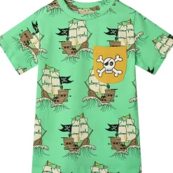 Discount Pirate Ships T-shirt Minty Green Tea Barn Tröjor & Toppar