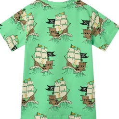 Discount Pirate Ships T-shirt Minty Green Tea Barn Tröjor & Toppar