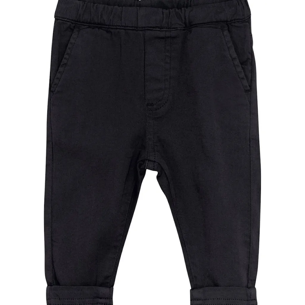 New Plain Twill Byxor Dark Navy Barn Byxor & Shorts