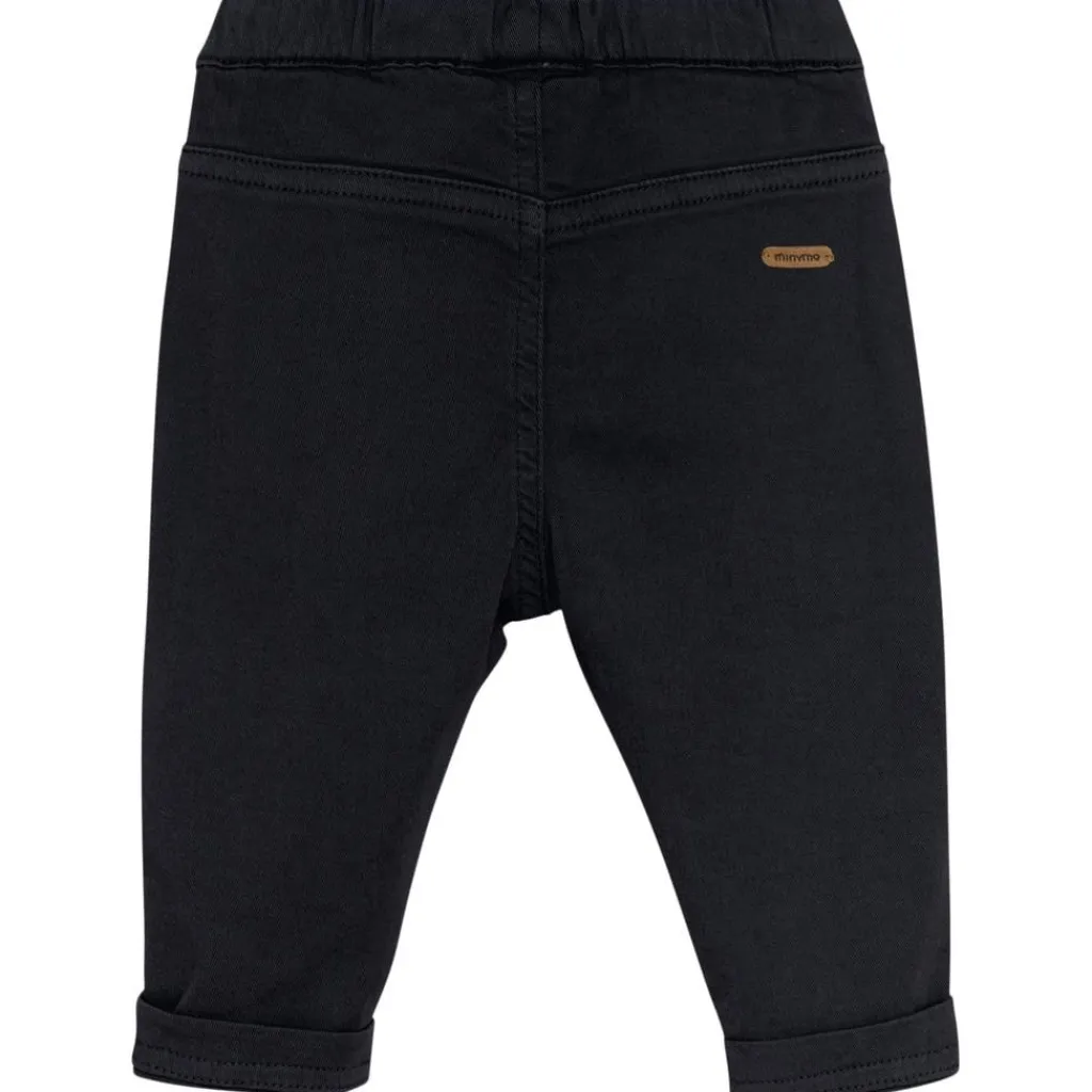 New Plain Twill Byxor Dark Navy Barn Byxor & Shorts