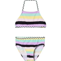 Sale Plait Bikini Pastel Stripe Barn Uv-Kläder & Badkläder