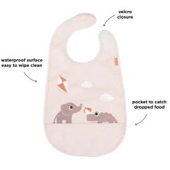 Best Playground Bib Med Kardborreband Powder Nappflaskor & Hakklappar