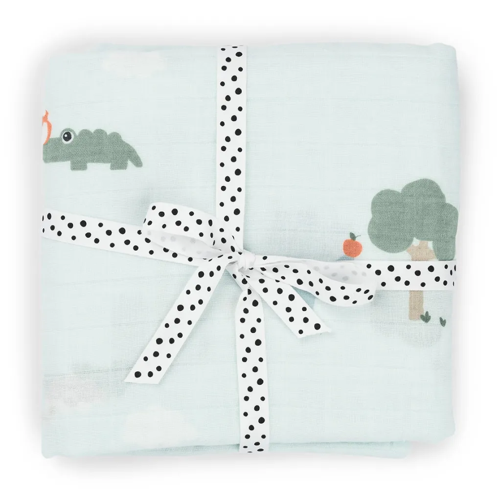Online Playground Swaddle Blue Baby Sova