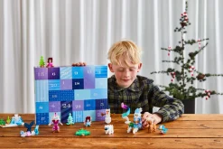 Clearance Adventskalender - Tomtens Norrskensäventyr Mix Byggklossar & Lego