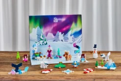 Clearance Adventskalender - Tomtens Norrskensäventyr Mix Byggklossar & Lego