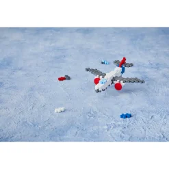 Best Flygplan - 100 Bitar Mix Byggklossar & Lego