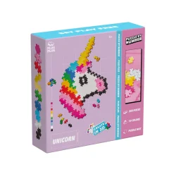 Best Puzzle By Number Enhörning - 250 Stycken Mix Byggklossar & Lego