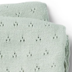 Discount Pointelle-filt Mineral Green Filtar & Lapptäcken